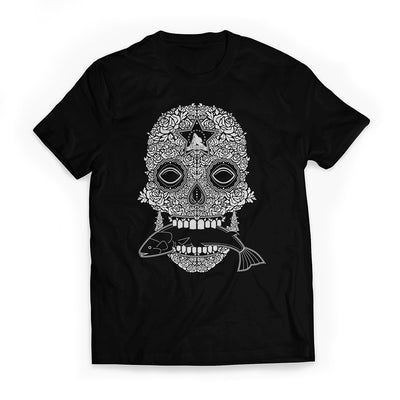 Tacofino Flower Skull T-Shirt
